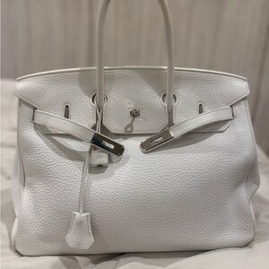Hermes Birkin 35 with Silver Hardware